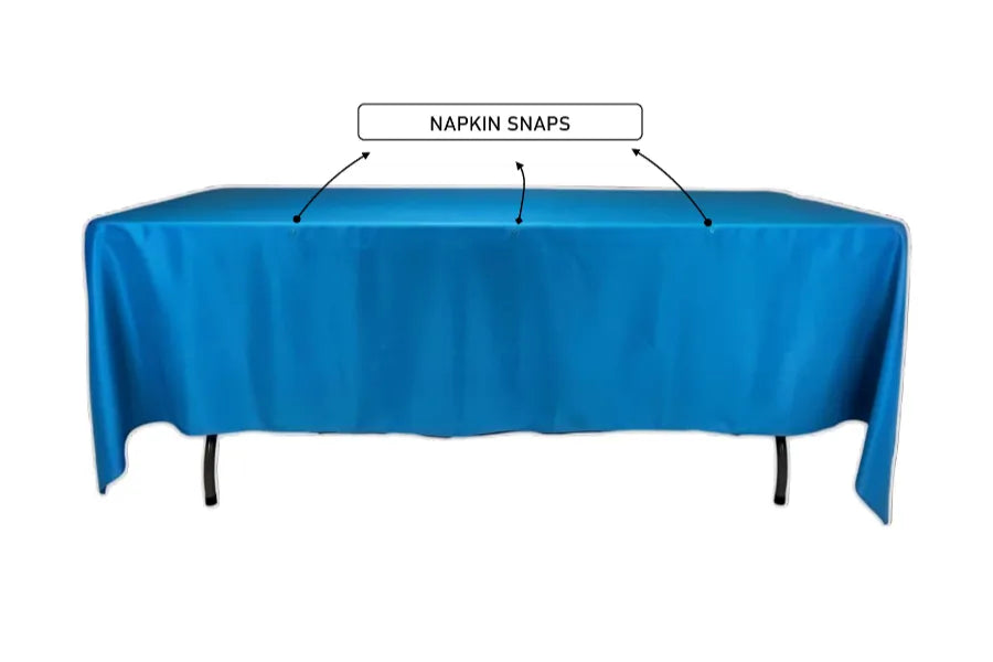 FIT 6 FOOT RECTANGULAR TABLE LINEN 70” x 102” SC