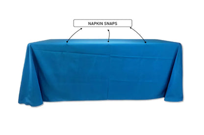 FIT 6 FOOT RECTANGULAR TABLE LINEN 88” x 130” RC