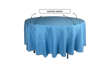 FIT 5 FOOT ROUND TABLE LINEN 100” ROUND