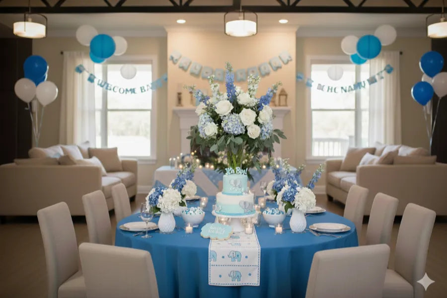 FIT 5 FOOT ROUND TABLE  LINEN 118” ROUND