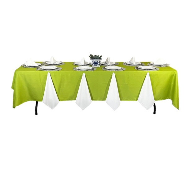 FIT 8 FOOT RECTANGULAR TABLE LINEN 70” x 126” SC